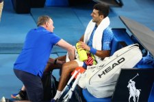 Craig Tiley xác nhận Novak Djokovic rách 3 cm gân kheo