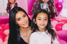 Con gái Kim Kardashian càng lớn càng thăng hạng nhan sắc