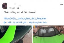 'Siêu bò' Lamborghini Aventador SVJ Roadster thứ 3 về Việt Nam