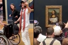 Bức họa nàng Mona Lisa lại bị phá hoại sau nhiều năm trong bảo tàng ở Paris