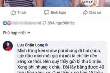 Lưu Chấn Long tố ca sĩ Phi Nhung đòi cát xê 'cắt cổ'