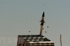 Israel phòng thủ tên lửa Vòm Sắt gần Jerusalem