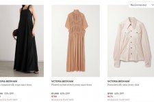 Thiết kế của Victoria Beckham đang được giảm giá