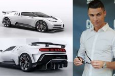 Cristiano Ronaldo vung gần 300 tỷ tậu 'quái vật' Bugatti Centodieci