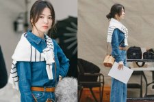 Ngắm những set quần jeans sành điệu từ trong phim ra ngoài đời của Song Hye Kyo