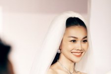 Bộ ảnh cưới full HD của siêu mẫu Thanh Hằng