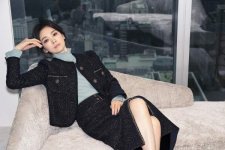 Song Hye Kyo gợi ý đồ công sở chuẩn mùa lạnh
