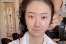 'Mỹ nữ Bắc Kinh' khoe mặt mộc đẹp không tì vết ở tuổi 35