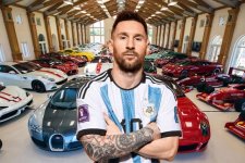 Bộ sưu tập siêu xe khủng nhất giới cầu thủ của Lionel Messi