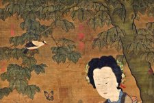 Mèo - biểu tượng tốt lành trong tranh cổ Trung Hoa