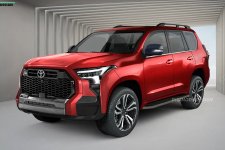 Dự đoán thiết kế Toyota Land Cruiser Prado 2024