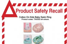 Tin Úc: Thu hồi sản phẩm phao bơi đỡ cổ cho bé do có nguy cơ gây chết đuối cao