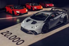 Lamborghini Huracan ăn mừng chiếc xe thứ 20.000 xuất xưởng