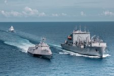 Hải quân Hà Lan, Mỹ diễn tập chung trên Biển Đông