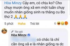 Hoà Minzy khó chịu ra mặt khi có netizen đề nghị "mượn chồng" và đây là cách xử lý để đáp trả