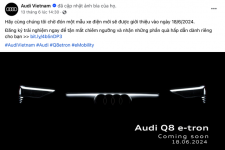 Audi Q8 e-tron đếm ngược ngày ra mắt tại Việt Nam