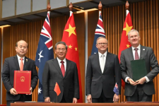 Quan hệ Trung Quốc và Úc “nồng ấm” trở lại sau một thời gian “băng giá”