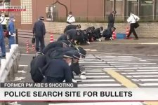 Cảnh sát Nhật Bản truy tìm đầu đạn tại hiện trường ám sát cựu thủ tướng Abe