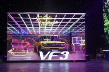 VinFast VF 3 lần đầu tiên được trưng bày trước công chúng