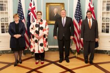 Bộ trưởng ngoại giao và quốc phòng Úc dự Đối thoại Ngoại giao-Quốc phòng 2021 tại Mỹ