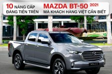 10 nâng cấp trên Mazda BT-50 2021