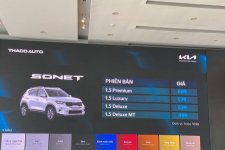 Chi tiết 4 phiên bản Kia Sonet vừa ra mắt tại Việt Nam