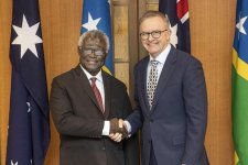 Thủ tướng Quần đảo Solomon có chuyến thăm ngắn Úc