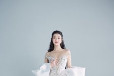 Phương Nhi trước đêm chung kết Hoa hậu Quốc tế 2023