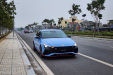 Hyundai Elantra N 2022 lộ diện thực tế tại Việt Nam
