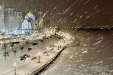Chùm ảnh Moscow chìm trong tuyết vì lốc Vanya