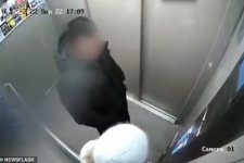 Nga: Cha dạy dỗ tên biến thái cưỡng hôn con gái trong thang máy