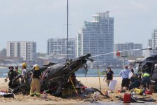 Gold Coast: Hai trực thăng va chạm, bốn người tử nạn