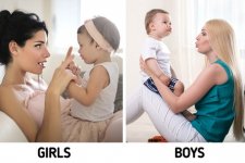 Sự khác biệt bé trai, bé gái có thể cha mẹ cần quan tâm