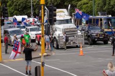 'Biểu tình xe tải' lan từ Canada tới New Zealand