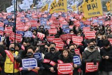 7.000 bác sĩ đình công Hàn Quốc có nguy cơ bị tước giấy phép hành nghề