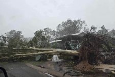 BOM cảnh báo nguy cơ xảy ra lũ lụt do bão nhiệt đới Megan đổ bộ