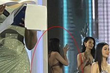 Nam Em trình diễn bikini tại Miss World 2022