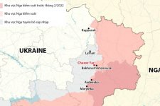 Ukraine nói Nga muốn chiếm Chasov Yar trước ngày 9/5