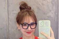 4 cách buộc tóc rất trẻ trung và xinh tươi cho nàng 30+ theo cách của Hari Won