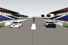 Hình ảnh mô phỏng trường đua Giang Điền Speedway của doanh nhân Nguyễn Quốc Cường