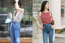 Cách diện quần jeans chất nhất hè này