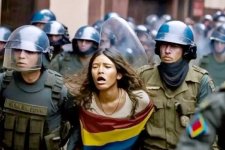 Tổ chức Ân xá dùng ảnh 'đầy sạn' để phản ánh bạo lực tại Colombia