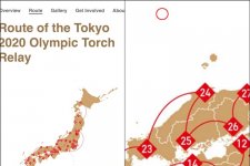 Hàn Quốc yêu cầu Nhật Bản chỉnh sửa bản đồ Olympics Tokyo