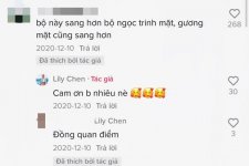 Phản ứng hào hứng của Lily Chen khi được fan khen "sang hơn" Ngọc Trinh