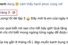 Vy Oanh lặng lẽ cho "bay màu" status khoe mang bầu 8 tháng