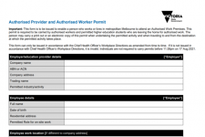 Melbourne: Người lao động thiết yếu phải mang theo giấy phép khi rời khỏi nhà