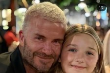David Beckham bị phản đối vì cho con gái 10 tuổi diện váy ren gợi cảm