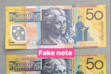Tin Úc: Cảnh báo về việc tiền giả nhìn rất giống với tiền thật