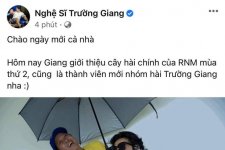 Trường Giang tiết lộ cây hài chính trong Running Man Việt mùa 2
