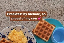 Hà Tăng khoe con trai nấu bữa sáng, nhìn thành quả ai cũng ngưỡng mộ